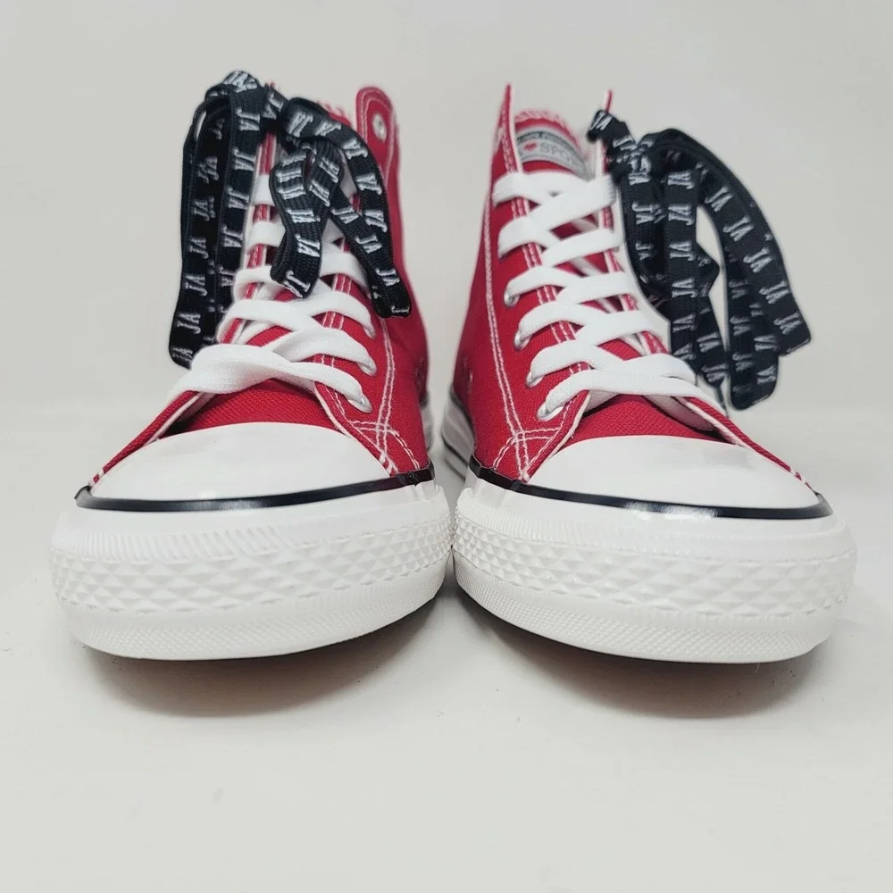 Jenn Ardor Sneakers Women's Sz 9.5 M High Top Red Canvas